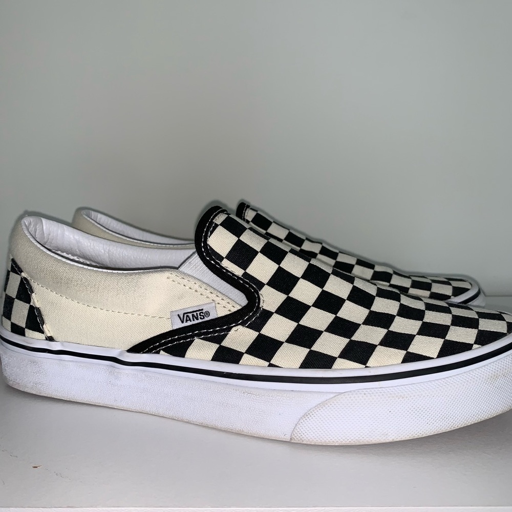 SOLD!! // VANS Checkerboard Slip-On Skate Shoe B